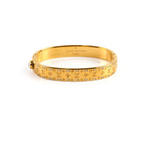 Louis Vuitton Nanogram Strass Bracelet Gold Tone Size S